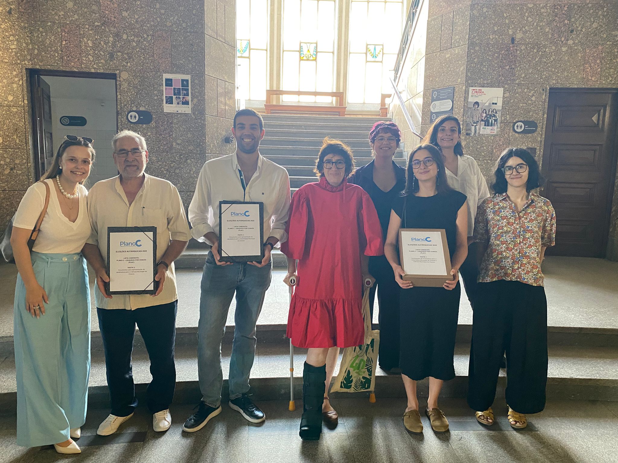 Entrega da Candidatura